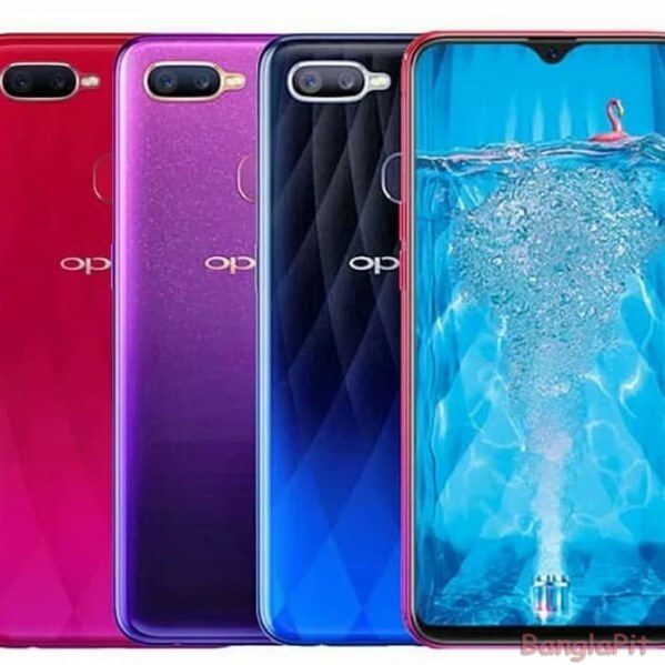 Oppo F9 Starry Purple 4 GB Ram & 64 GB Rom